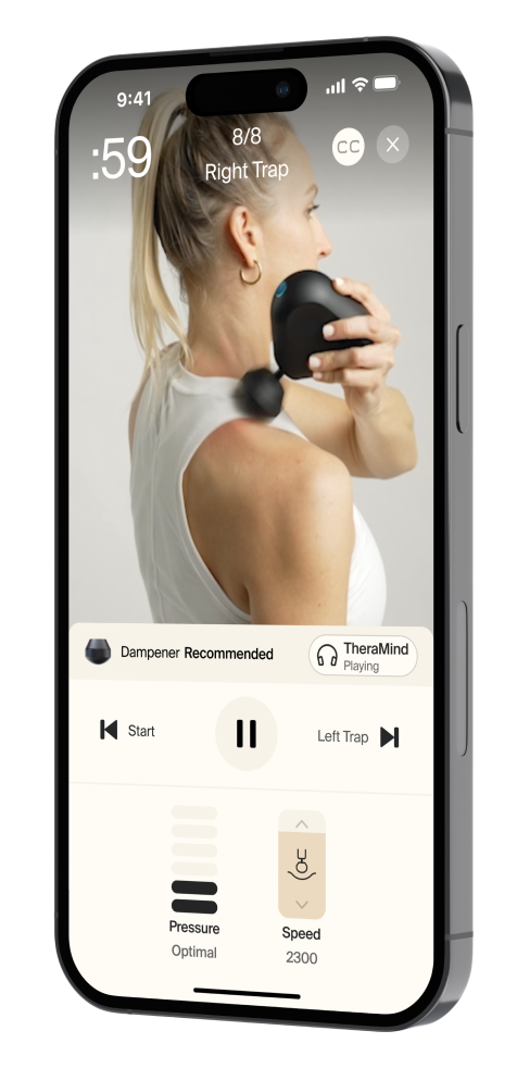 Theragun Mini App Module Phone App