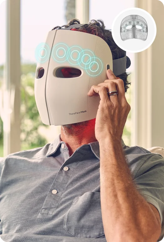TheraFace Mask Clinically Proven LED Light Therapy Therabody CA theraface-mask-clinically-proven-led-light-therapy-therabody-ca